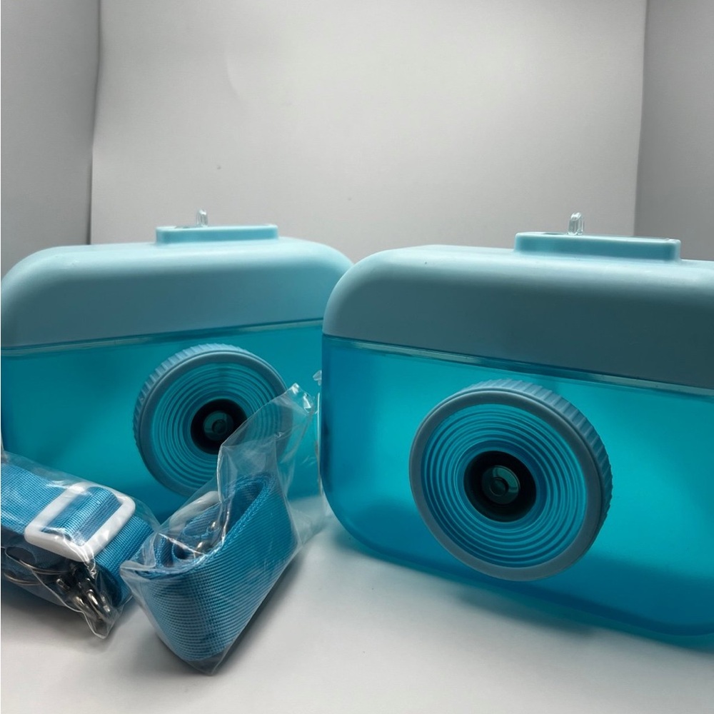 Target Camera Water Bottles 2pcs